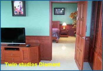 Jomtien twin studios for rent  Jomtien.