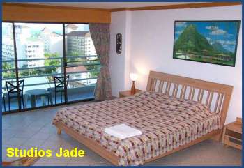 King Size bes. twin studio for rent in Pattaya View Talay 2.
