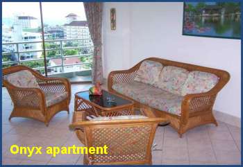 rental studio, flat in View Talay Jomtien Thaialand.