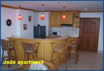 American kitchen. apartement for rent Thailand in Pattaya