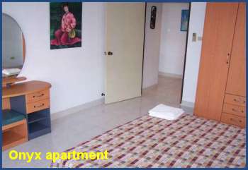 The separate bedroom studio available in Jomtien