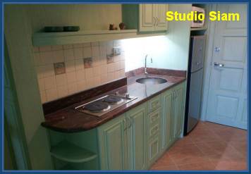 Complete kitchen apartement for rent Thailand in Pattaya