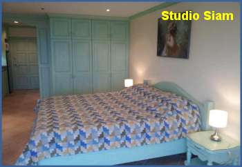 Studio very clean. twin studio for rent in Pattaya View Talay 2.
